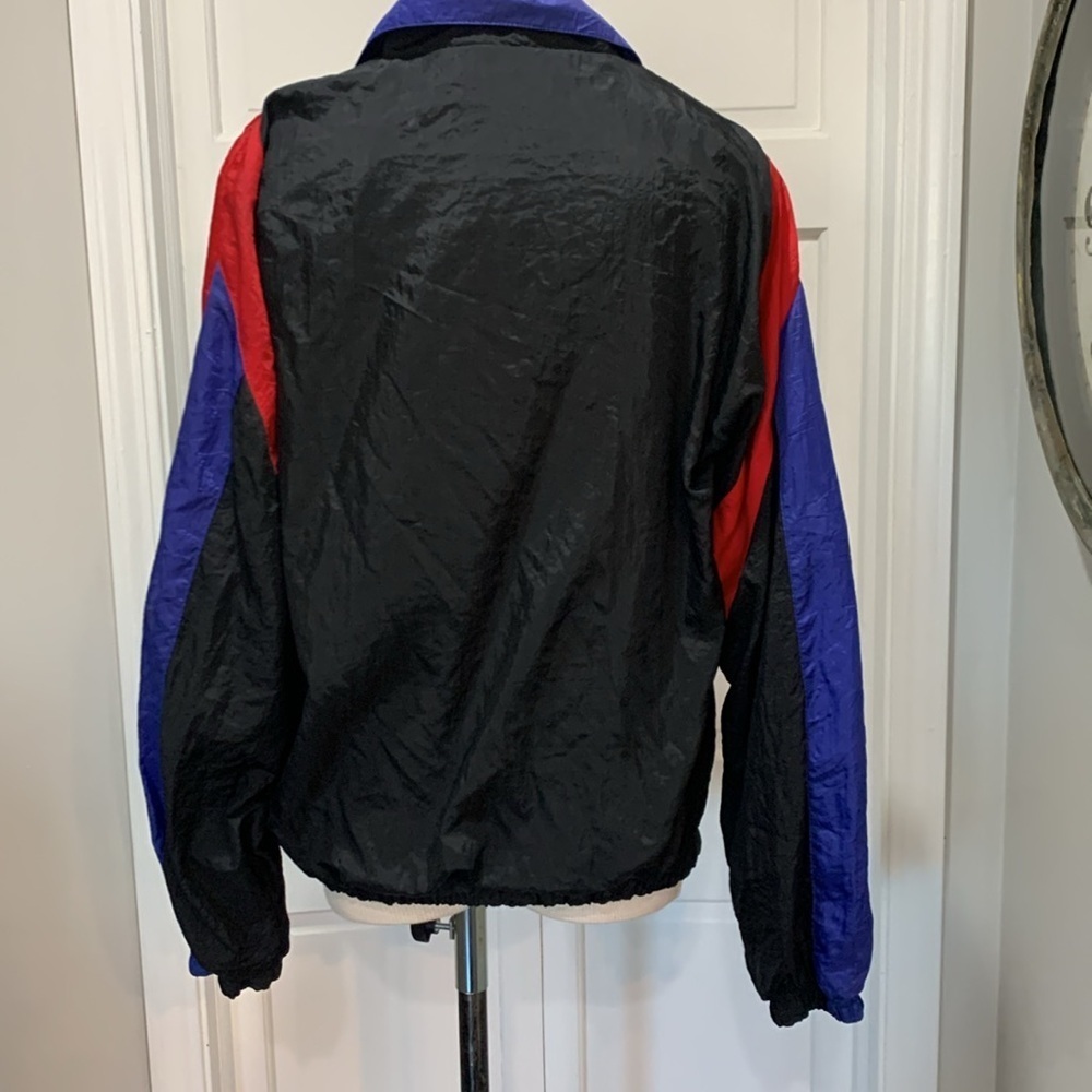 Wilson vintage sz L nylon track windbreaker jacket - Picture 3 of 7